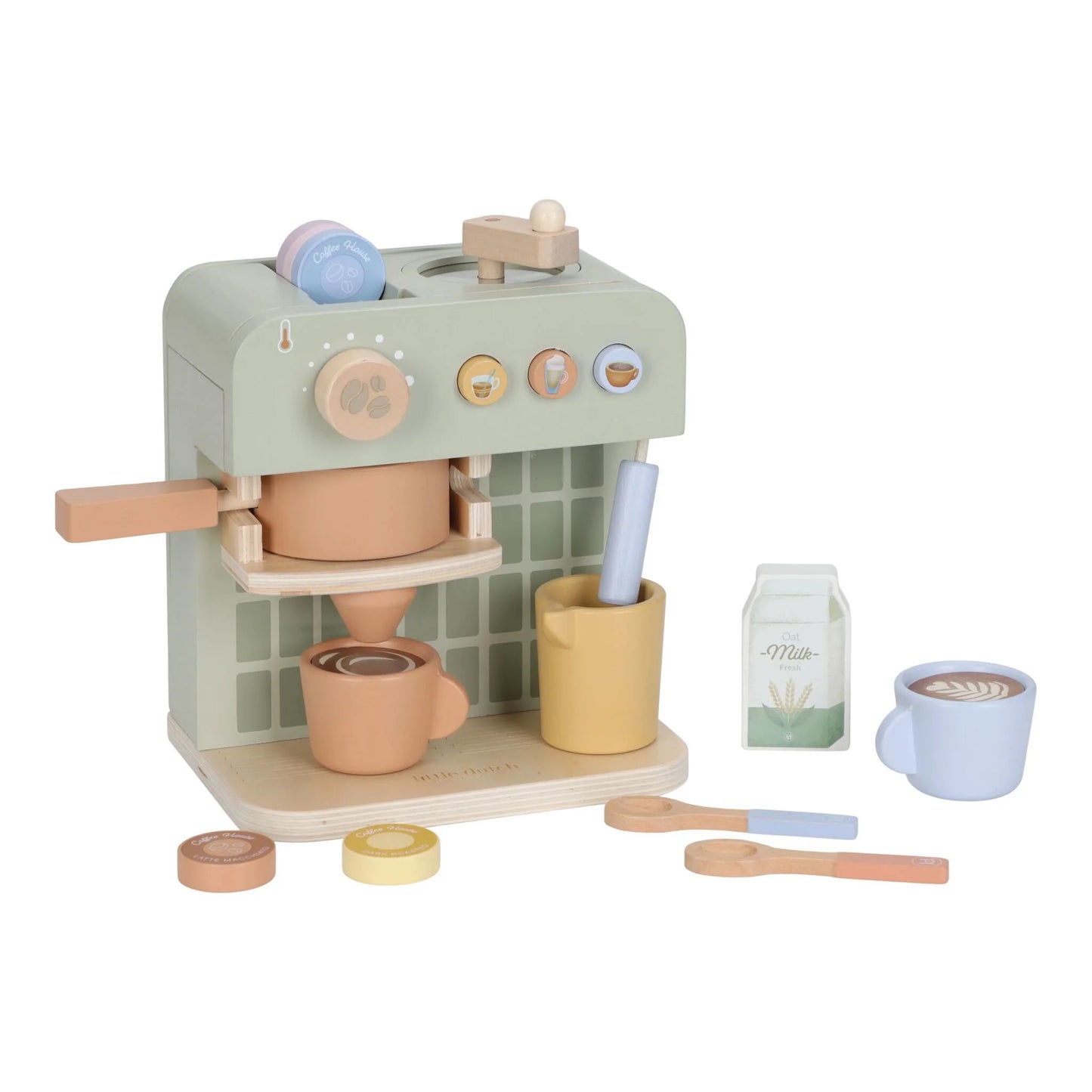 Little Dutch 木製コーヒーメーカー|カフェマシーン|おままごと