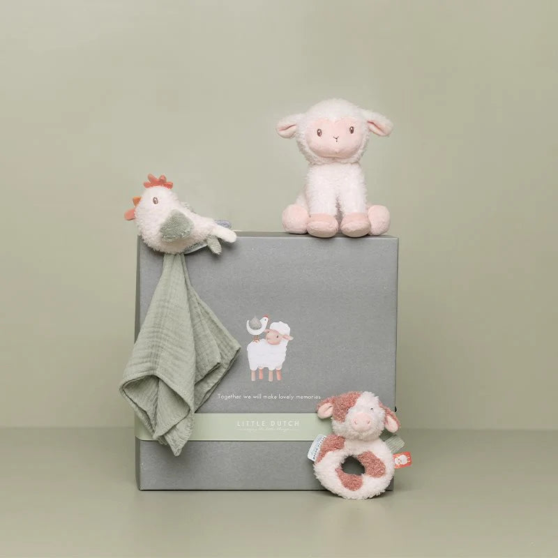 LittleDutch　ギフトボックス "Farm"　3点セット｜出産祝い