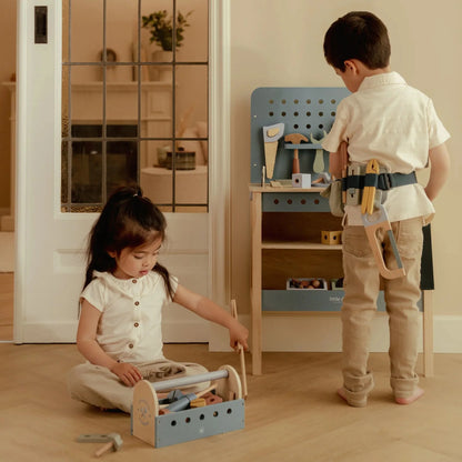 Little Dutch 木製ツールベルト｜工具ベルトセット｜おままごと