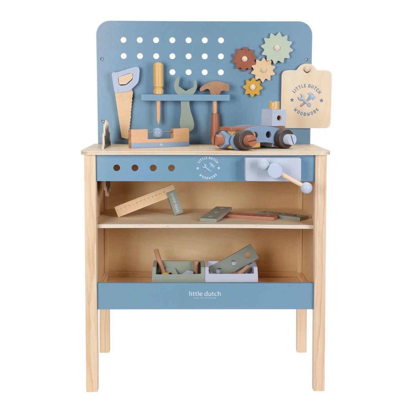 Little Dutch 木製ワークベンチ｜工具セット｜おままごと