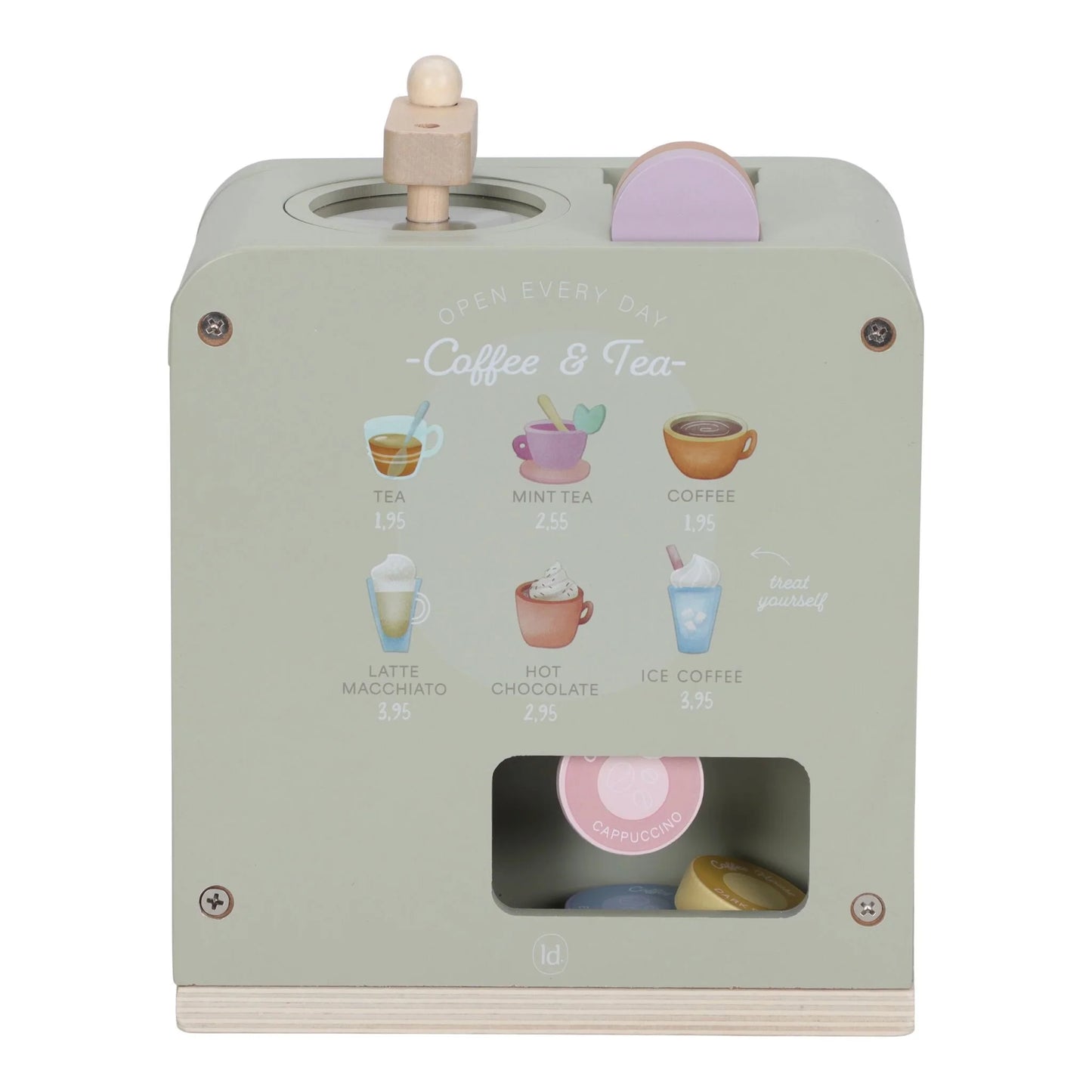 Little Dutch 木製コーヒーメーカー｜カフェマシーン｜おままごと