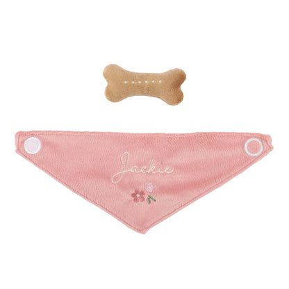 Little Dutch 子犬のジャッキー＆ほね・バッグ付き｜ぬいぐるみセット｜おままごと