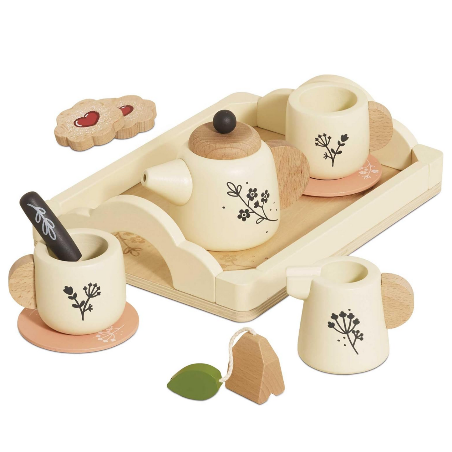 Le Toy Van  木製ティーセット 12ピース｜おままごと