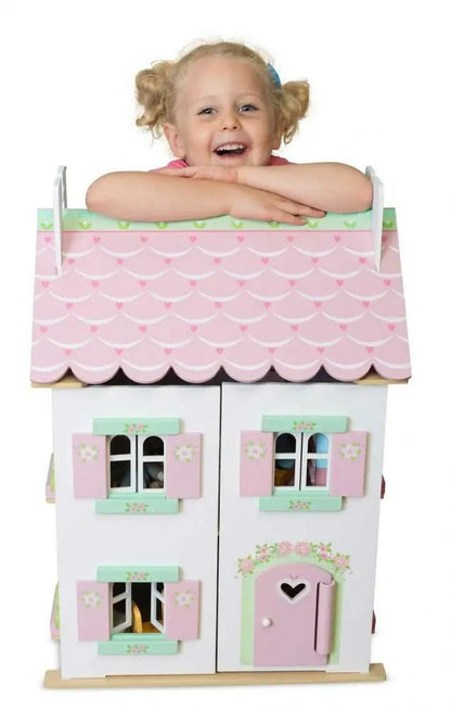 Le Toy Van  木製ドールハウスセット "Sweetheart Cottage"｜家具付き｜スターターセット