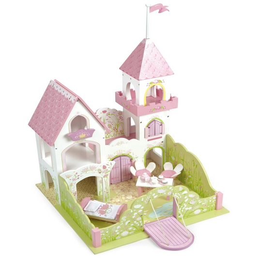 Le Toy Van  木製フェアリーベル・パレス セット"Fairybelle Palast"｜家具付きドールハウス