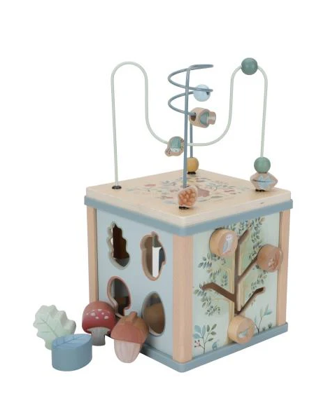 Little Dutch  木製アクティビティBOX｜名入れ・誕生日入り