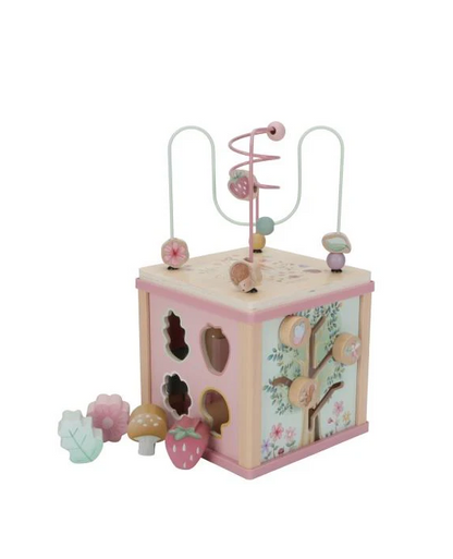 Little Dutch  木製アクティビティBOX｜名入れ・誕生日入り