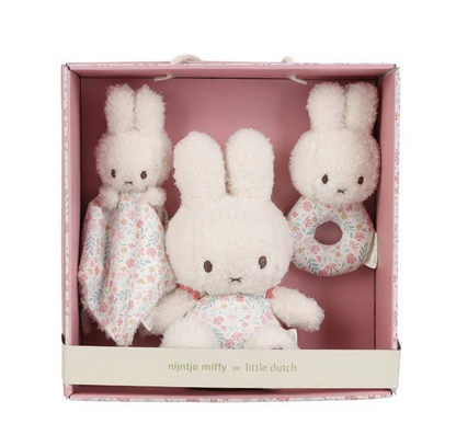 Miffy x LittleDutch ギフトボックス Lucky Blossom 3点セット ｜名入れ・出産祝い
