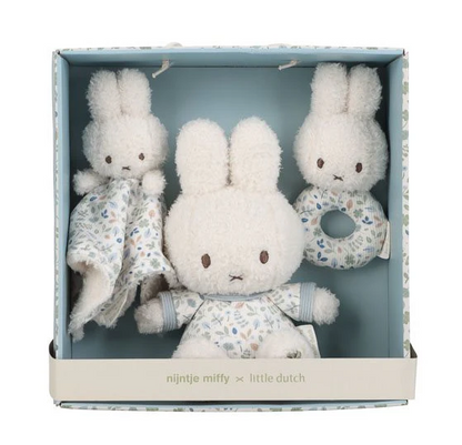 Miffy x LittleDutch ギフトボックス Lucky Leaves 3点セット ｜名入れ・出産祝い