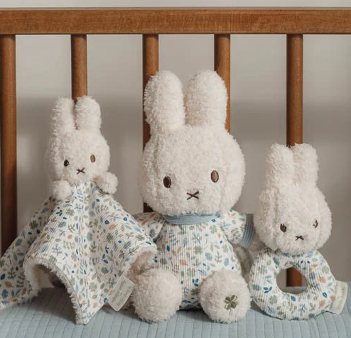 Miffy x LittleDutch ギフトボックス Lucky Leaves 3点セット ｜名入れ・出産祝い