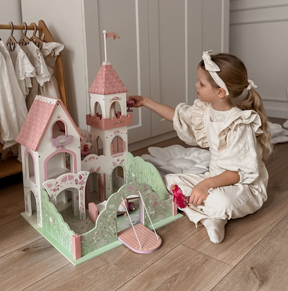Le Toy Van  木製フェアリーベル・パレス セット"Fairybelle Palast"｜家具付きドールハウス