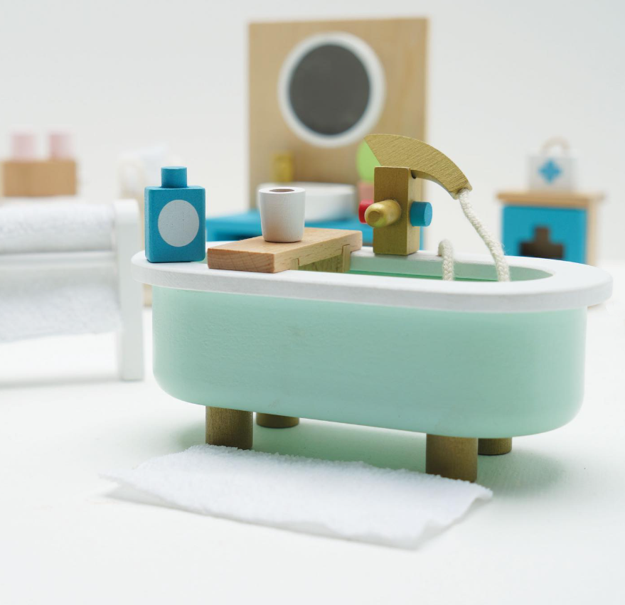 Le Toy Van  木製バスルームセット｜家具セット｜ドールハウス｜おままごと