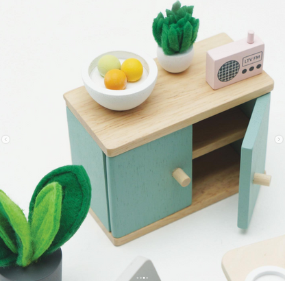 Le Toy Van  木製ダイニングルームセット｜家具セット｜ドールハウス｜おままごと