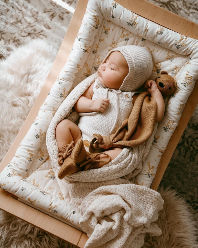 Charlie Crane ベビーバウンサー｜Babywippe LEVO Beech｜Mimosa