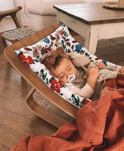 Charlie Crane ベビーバウンサー｜Babywippe LEVO Beech｜Hibiscus