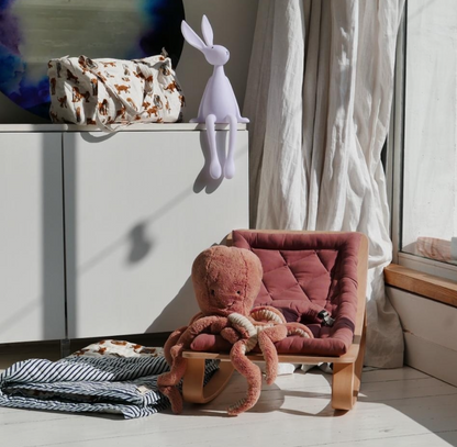 Charlie Crane ベビーバウンサー｜Babywippe LEVO Walnut｜Bois Rose