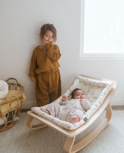 Charlie Crane ベビーバウンサー｜Babywippe LEVO Beech｜Mimosa