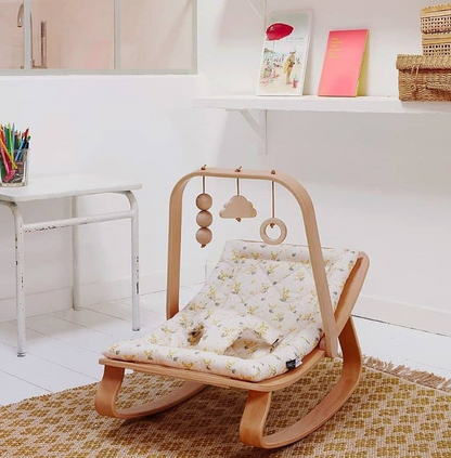 Charlie Crane ベビーバウンサー｜Babywippe LEVO Beech｜Mimosa