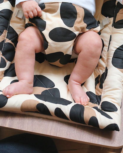 Charlie Crane ベビーバウンサー｜Babywippe LEVO Walnut｜ Leopard