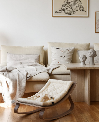 Charlie Crane ベビーバウンサー｜Babywippe LEVO Walnut｜Farrow