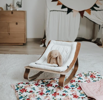 Charlie Crane ベビーバウンサー｜Babywippe LEVO Walnut｜Mimosa