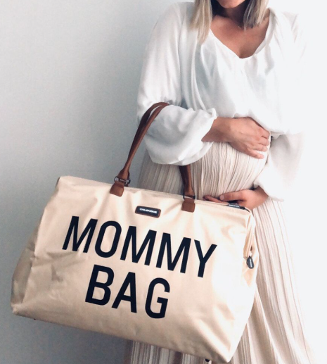 CHILDHOME   Mommy Bag 58L｜マザーズバッグ Cream×Black