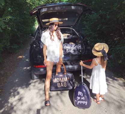 CHILDHOME   Mommy Bag 58L｜マザーズバッグ Black×Gold