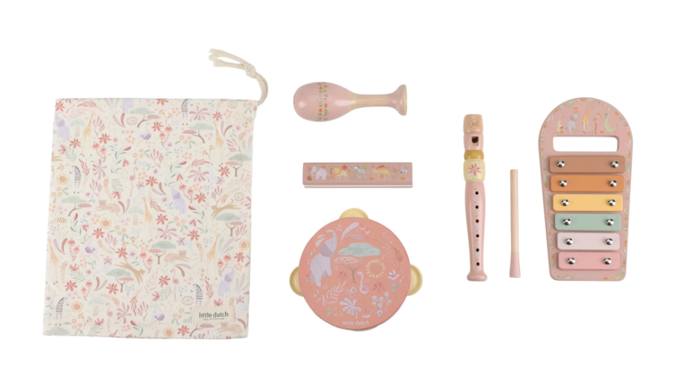 Little Dutch 木製ミュージックセット｜楽器6点セット