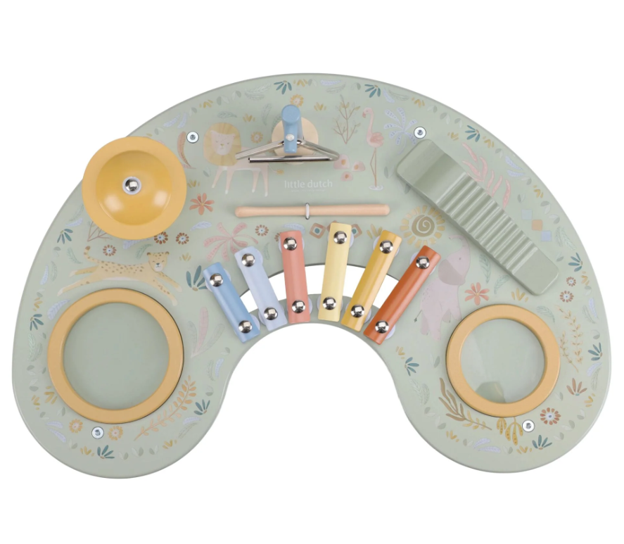 Little Dutch　木製ミュージックテーブル｜楽器セット