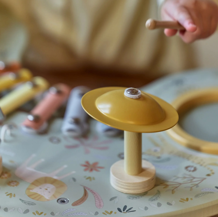 Little Dutch　木製ミュージックテーブル｜楽器セット
