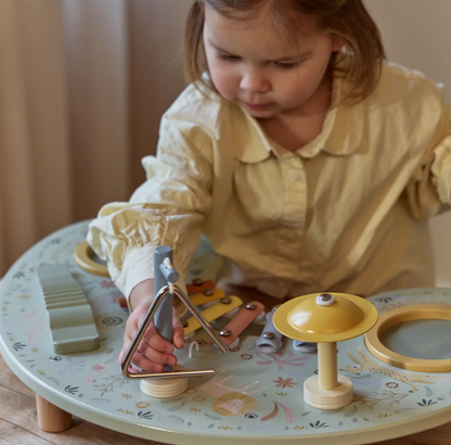 Little Dutch　木製ミュージックテーブル｜楽器セット