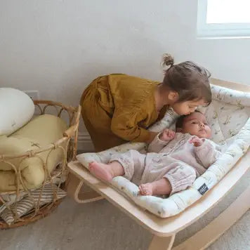 Charlie Crane ベビーバウンサー｜Babywippe LEVO Beech｜Mimosa