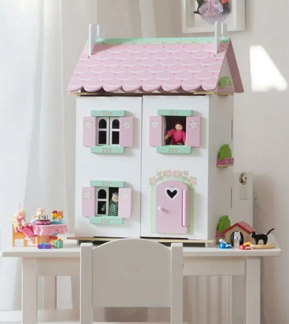 Le Toy Van  木製ドールハウスセット "Sweetheart Cottage"｜家具付き｜スターターセット