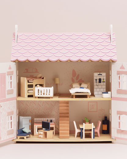 Le Toy Van  木製ダイニングルームセット｜家具セット｜ドールハウス｜おままごと