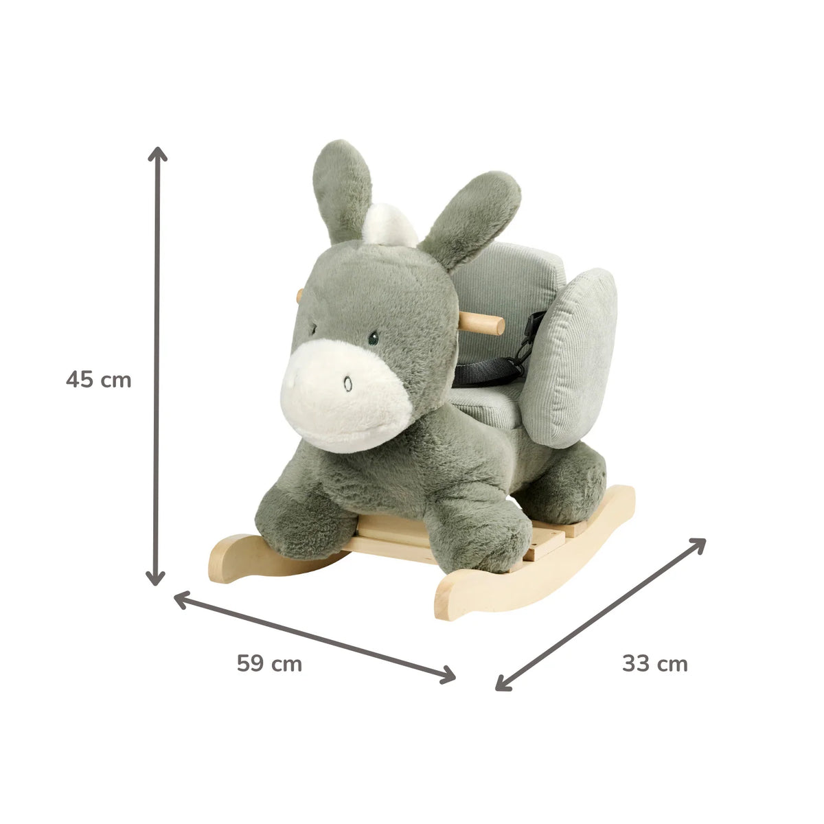 NATTOU ロッキングトイ  LouLou・Donkey｜出産祝い
