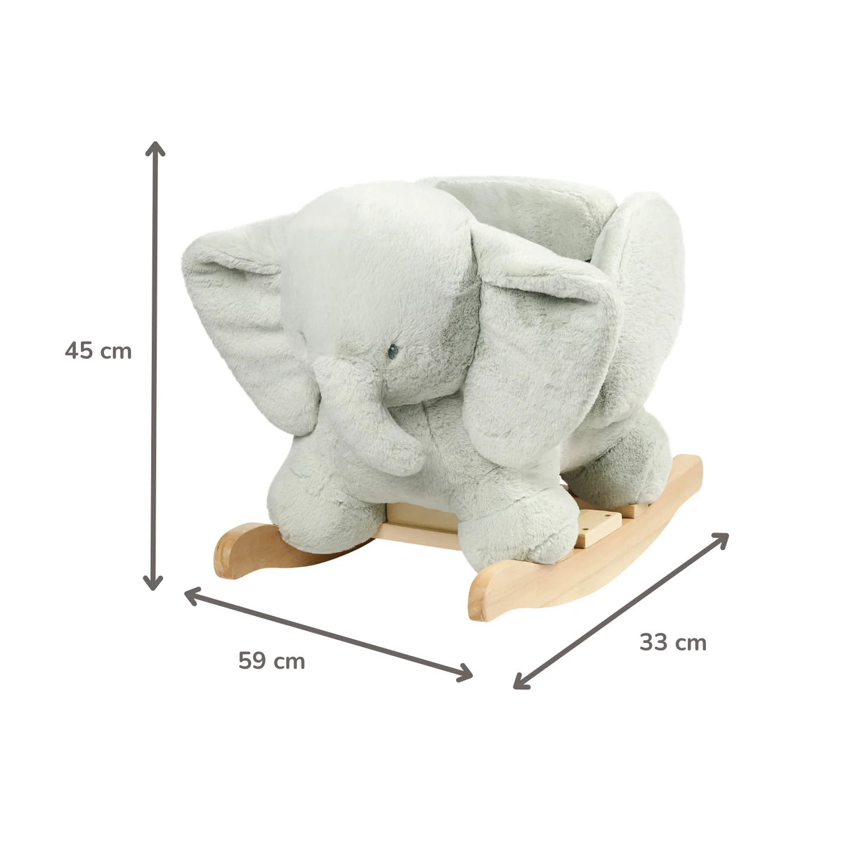 NATTOU ロッキングトイ  LouLou・Elefant｜出産祝い