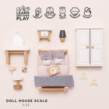 Le Toy Van  木製ベットルームセット｜家具セット｜ドールハウス｜おままごと