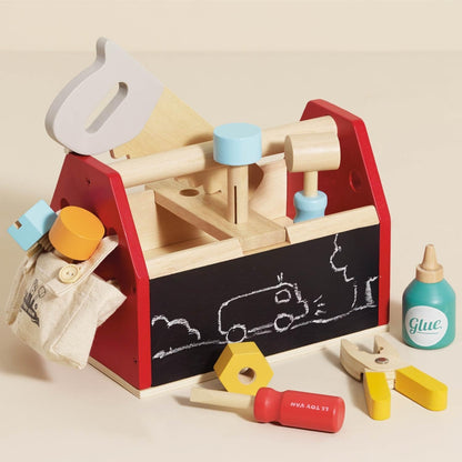 Le Toy Van  木製ツールボックス 11ピース｜工具セット｜おままごと