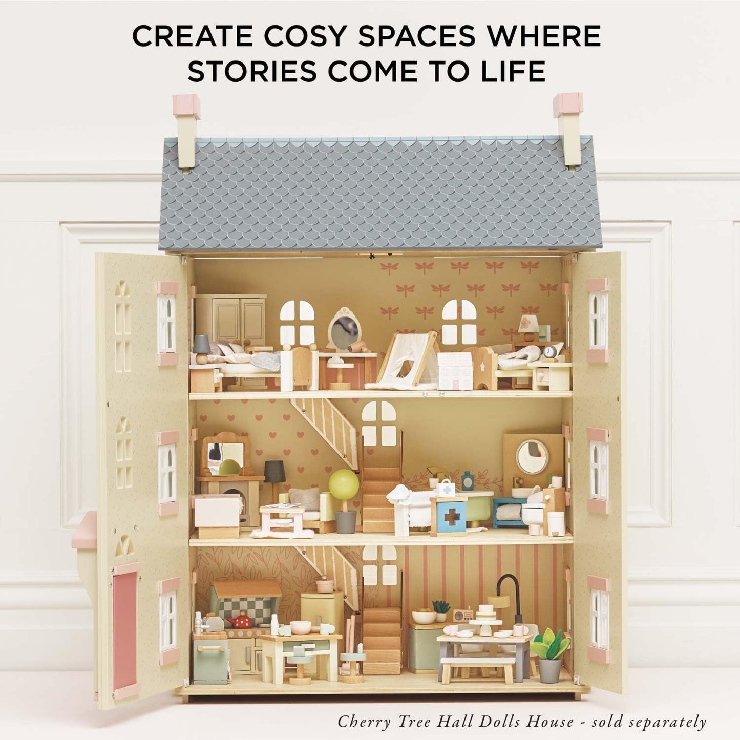 Le Toy Van  木製キッズルームセット｜家具セット｜ドールハウス｜おままごと