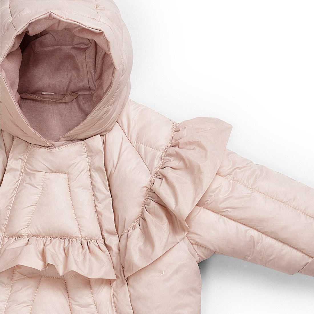 Elodie Details  ジャンプスーツ 2WAY｜ベビーオーバーオール｜Powder Pink