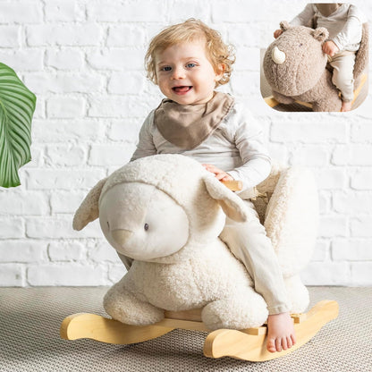 NATTOU ロッキングトイ  Hippo・Sheep｜出産祝い