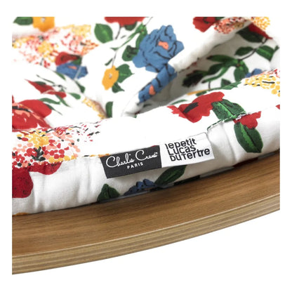 Charlie Crane ベビーバウンサー｜Babywippe LEVO Walnut｜Hibiskus
