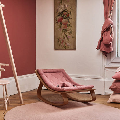 Charlie Crane ベビーバウンサー｜Babywippe LEVO Walnut｜Bois Rose
