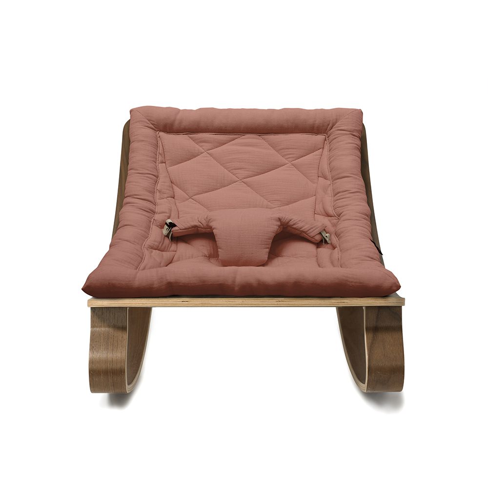 Charlie Crane ベビーバウンサー｜Babywippe LEVO Walnut｜Bois Rose