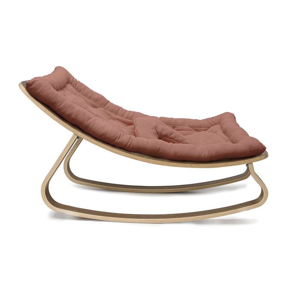 Charlie Crane ベビーバウンサー｜Babywippe LEVO Walnut｜Bois Rose