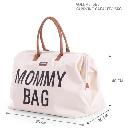 CHILDHOME   Mommy Bag 58L｜マザーズバッグ Cream×Black