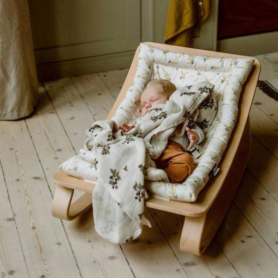 Charlie Crane ベビーバウンサー｜Babywippe LEVO Beech｜Mimosa