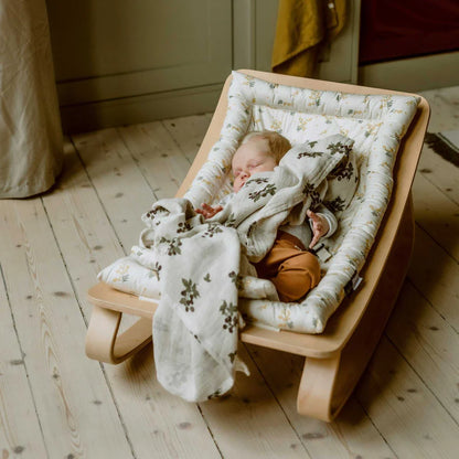 Charlie Crane ベビーバウンサー｜Babywippe LEVO Beech｜Mimosa