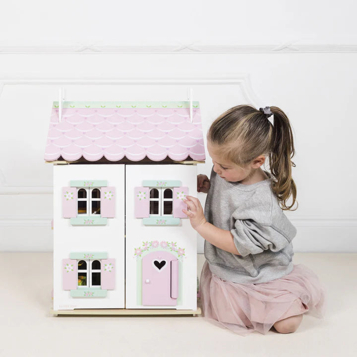 Le Toy Van  木製ドールハウスセット "Sweetheart Cottage"｜家具付き｜スターターセット