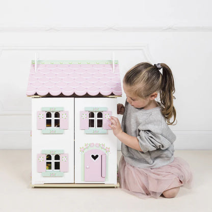 Le Toy Van  木製ドールハウスセット "Sweetheart Cottage"｜家具付き｜スターターセット